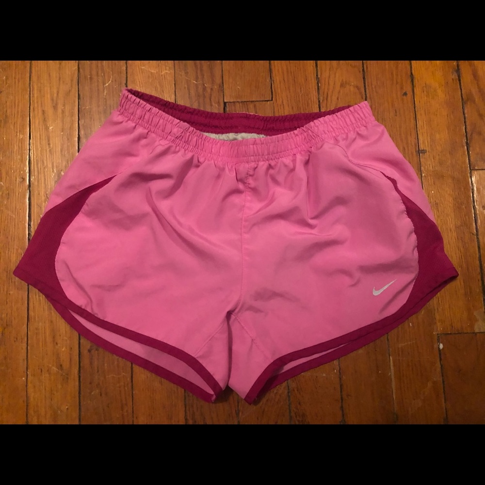 Pink Nike Dri-fit Shorts Size S
